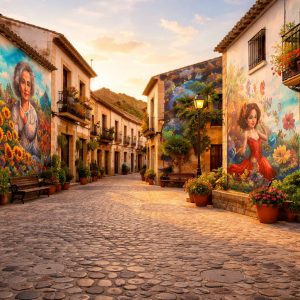 8 pueblos de España con arte urbano que merecen una escapada: murales, rutas y fotos