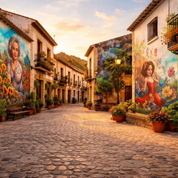 8 pueblos de España con arte urbano que merecen una escapada: murales, rutas y fotos