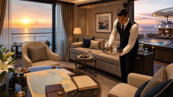 Cómo elegir un crucero de lujo en 2027: navieras premium, categorías de suite, propinas y extras que marcan la diferencia