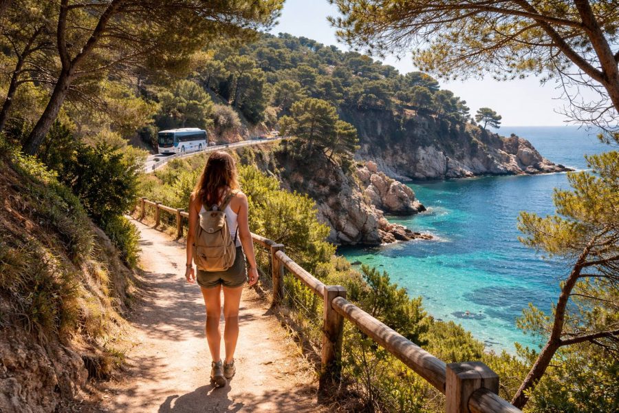Cómo planificar una ruta de 7 días por la Costa Brava sin coche: trenes, buses y calas imprescindibles
