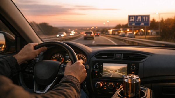 ¿Cuándo tomar una bebida energética en carretera? Horarios, dosis y descansos para conducir más seguro
