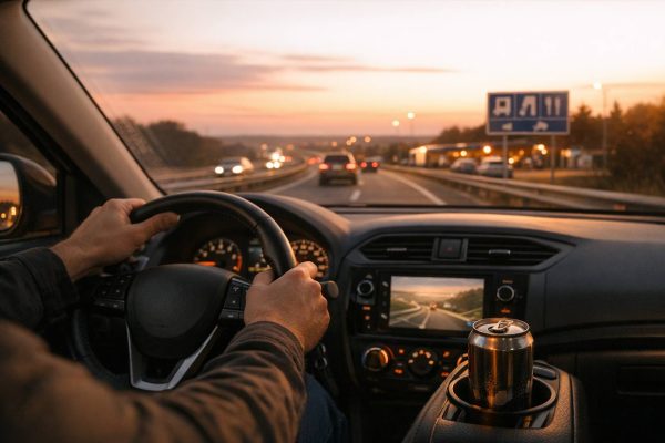 ¿Cuándo tomar una bebida energética en carretera? Horarios, dosis y descansos para conducir más seguro