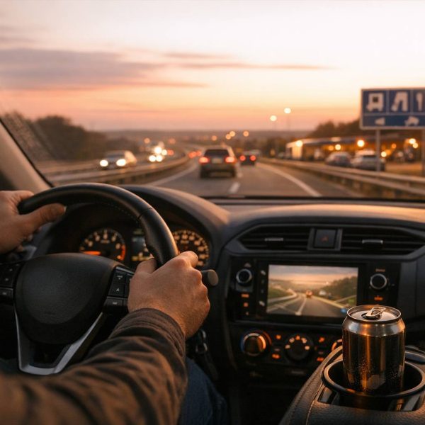 ¿Cuándo tomar una bebida energética en carretera? Horarios, dosis y descansos para conducir más seguro