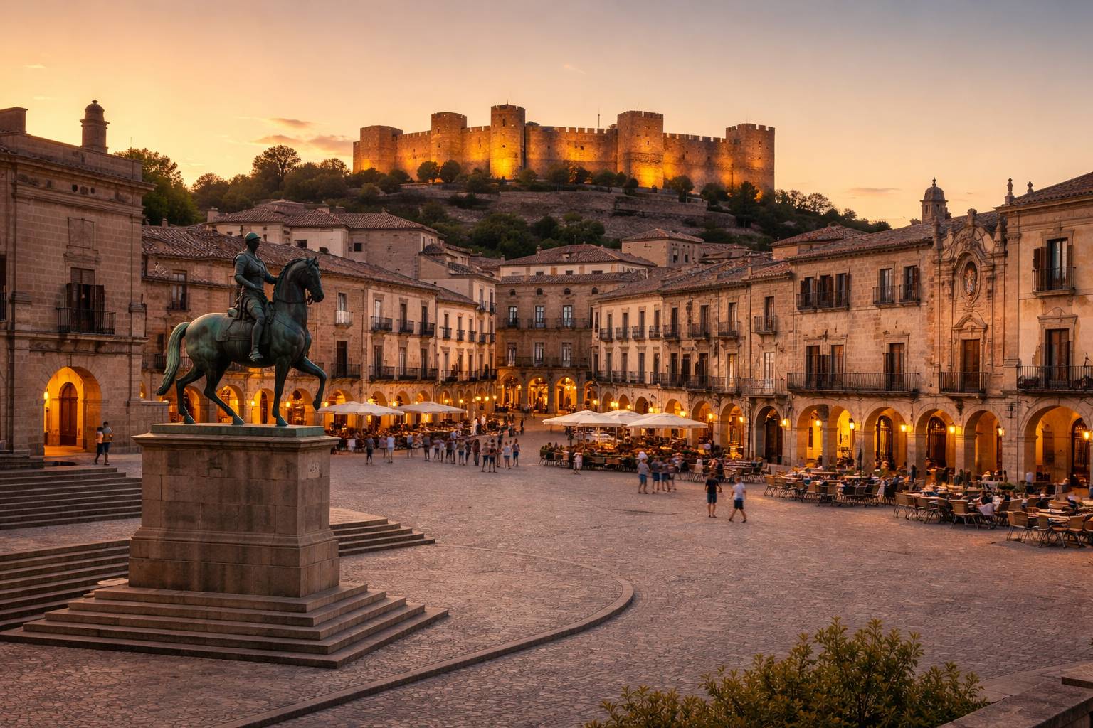 Qué ver en Trujillo (Cáceres) en un día: castillo, plazas, miradores y ruta a pie